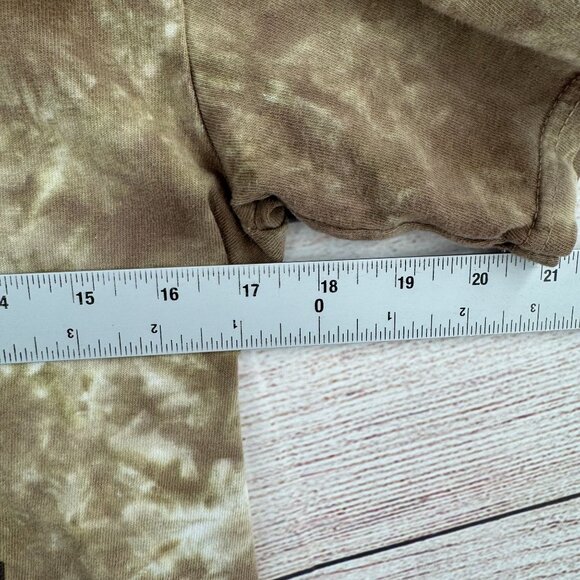 Lot of 2 Led Zeppelin T-Shirts Blimp and 1977 Adult Size S Gray/Tie Dye Beige - Picture 10 of 14